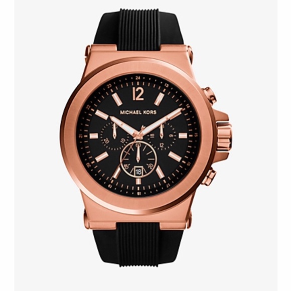 Michael Kors Rose Gold Dylan Watch - Picture 2 of 5